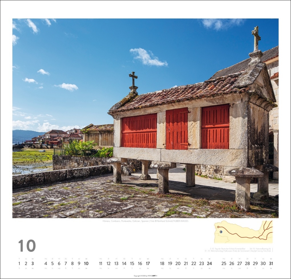 Weitere Ansicht: Auf dem Jakobsweg Kalender 2027 - El Camino