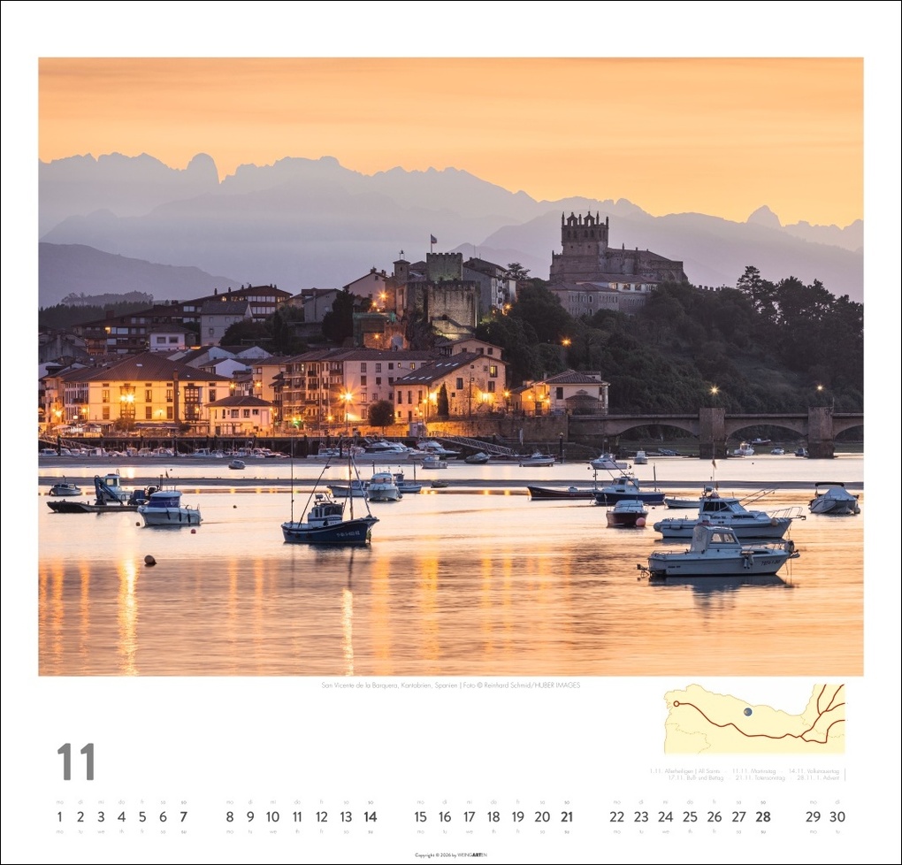 Weitere Ansicht: Auf dem Jakobsweg Kalender 2027 - El Camino