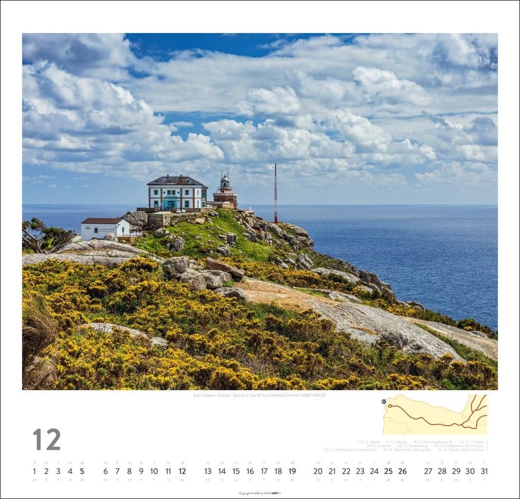 Weitere Ansicht: Auf dem Jakobsweg Kalender 2027 - El Camino