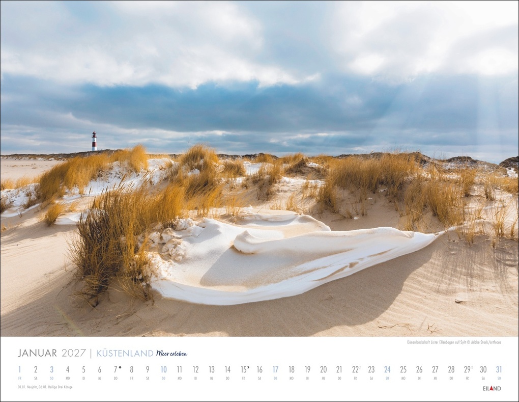 Weitere Ansicht: Küstenland Kalender 2027 - Meer erleben