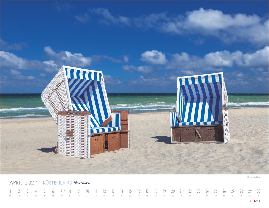 Weitere Ansicht: Küstenland Kalender 2027 - Meer erleben