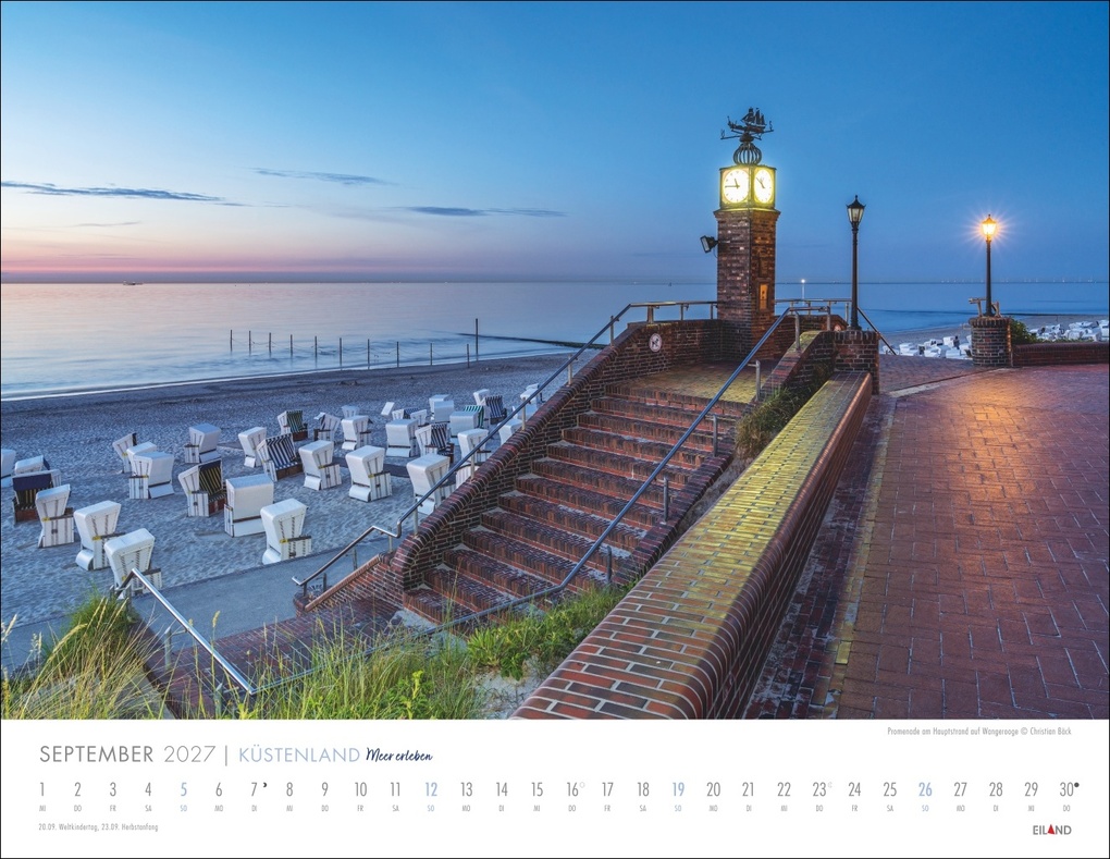 Weitere Ansicht: Küstenland Kalender 2027 - Meer erleben