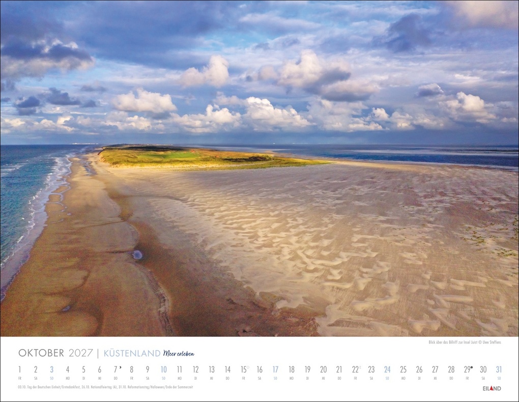 Weitere Ansicht: Küstenland Kalender 2027 - Meer erleben