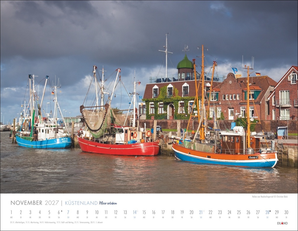 Weitere Ansicht: Küstenland Kalender 2027 - Meer erleben