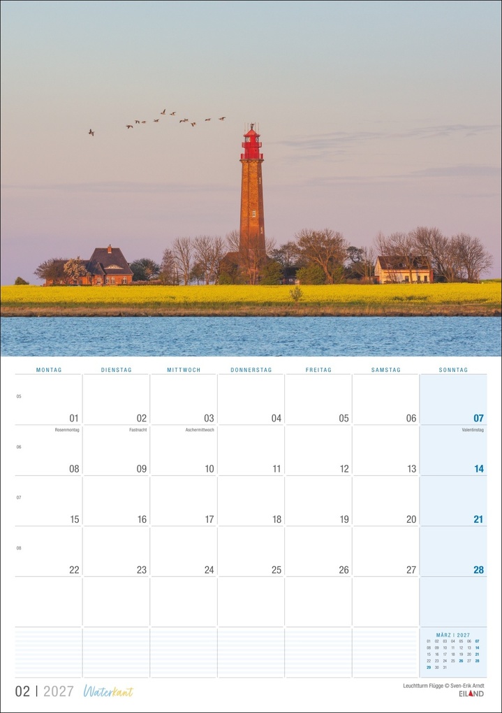 Weitere Ansicht: Waterkant Kalender 2027