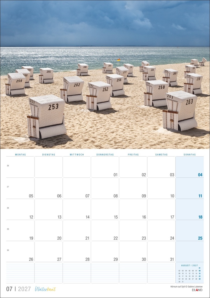 Weitere Ansicht: Waterkant Kalender 2027