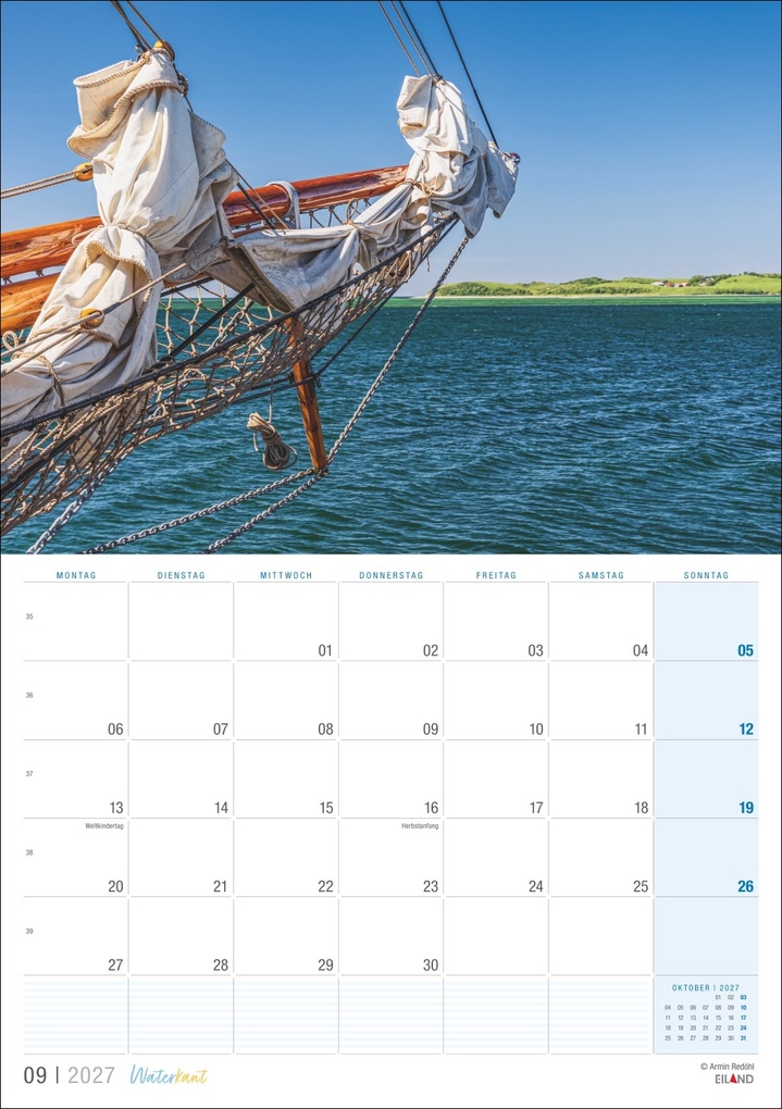 Weitere Ansicht: Waterkant Kalender 2027