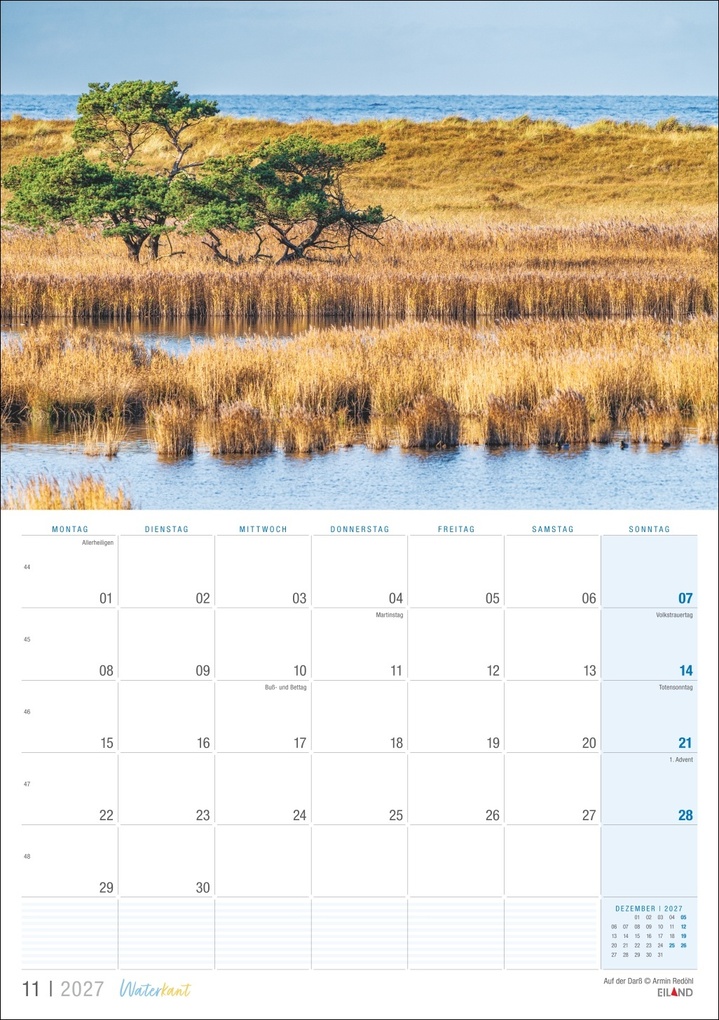 Weitere Ansicht: Waterkant Kalender 2027
