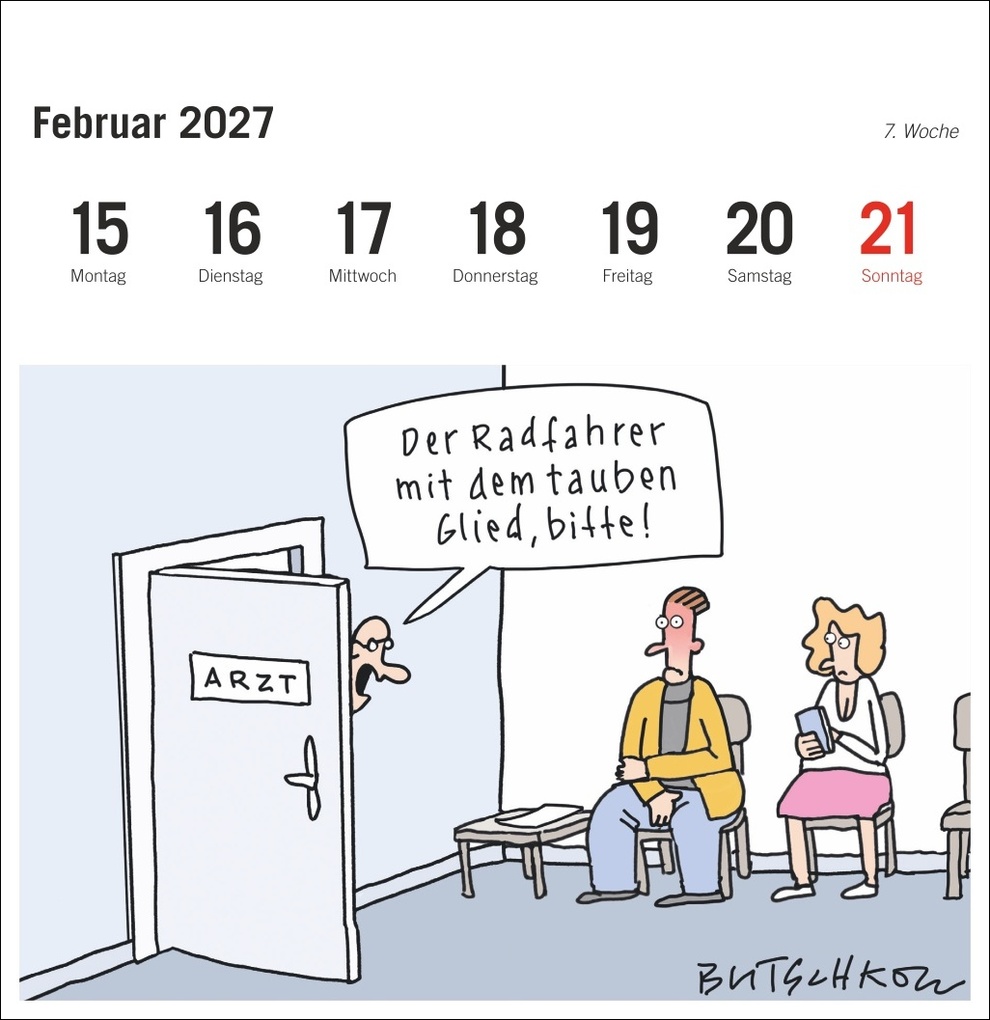 Weitere Ansicht: Peter Butschkow: Fahrrad unser Premium-Postkartenkalender 2027 | Peter Butschkow