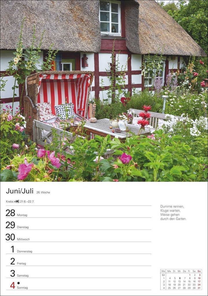 Weitere Ansicht: Auf dem Lande Wochenplaner 2027 - 53 stimmungsvolle Fotografien