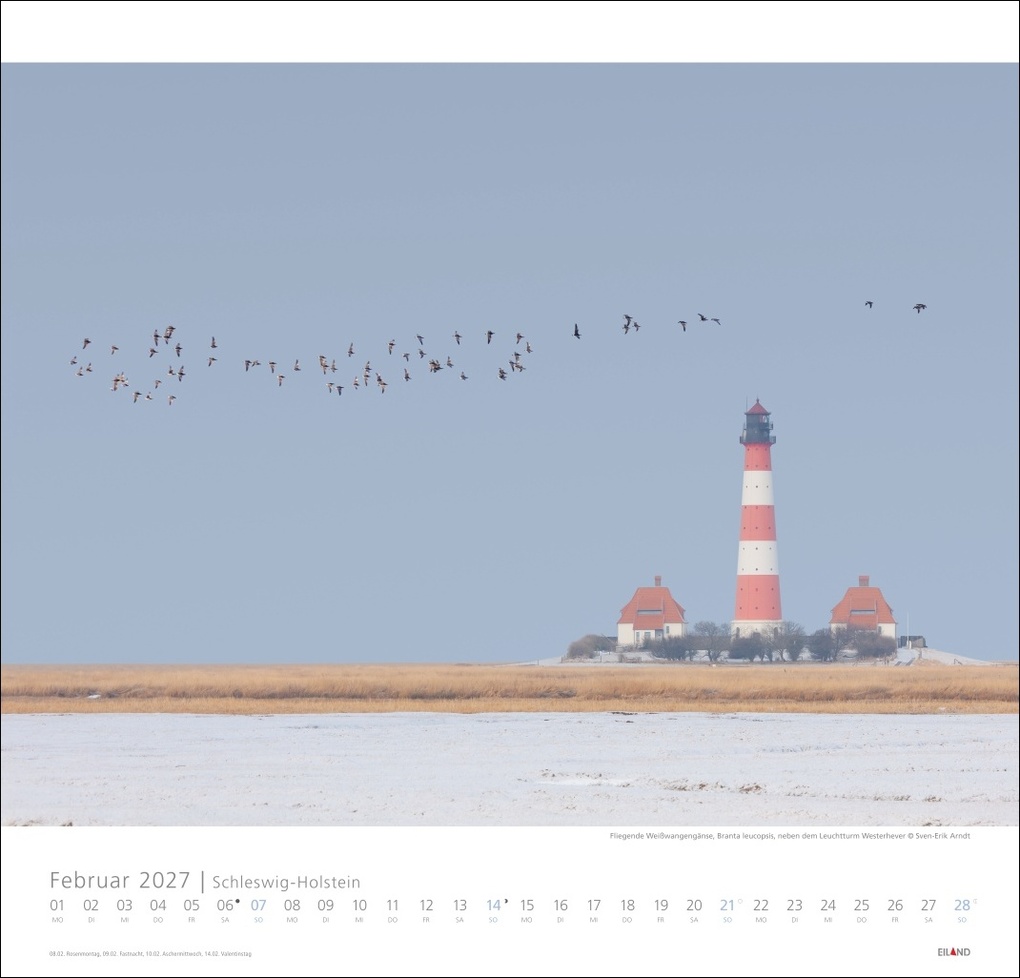 Weitere Ansicht: Schleswig-Holstein Edition Kalender 2027 - Land zwischen den Meeren