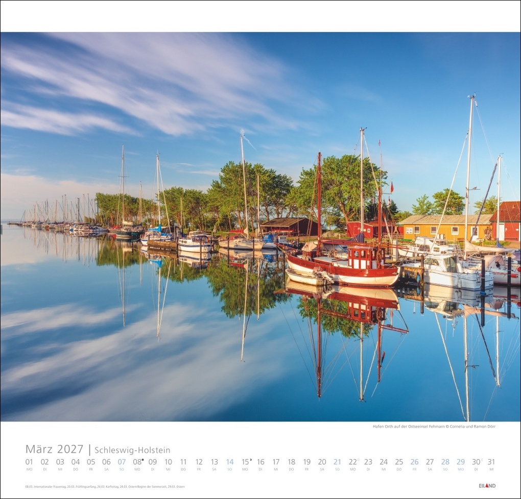 Weitere Ansicht: Schleswig-Holstein Edition Kalender 2027 - Land zwischen den Meeren