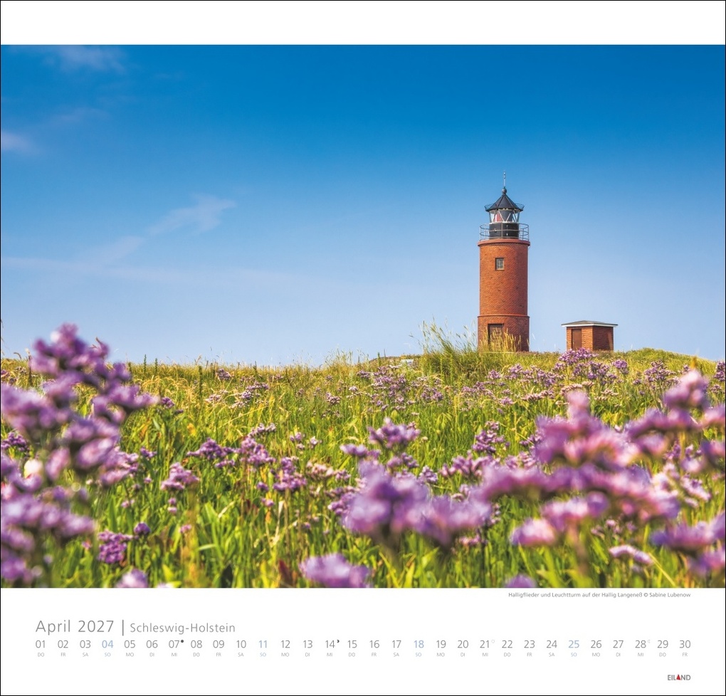 Weitere Ansicht: Schleswig-Holstein Edition Kalender 2027 - Land zwischen den Meeren