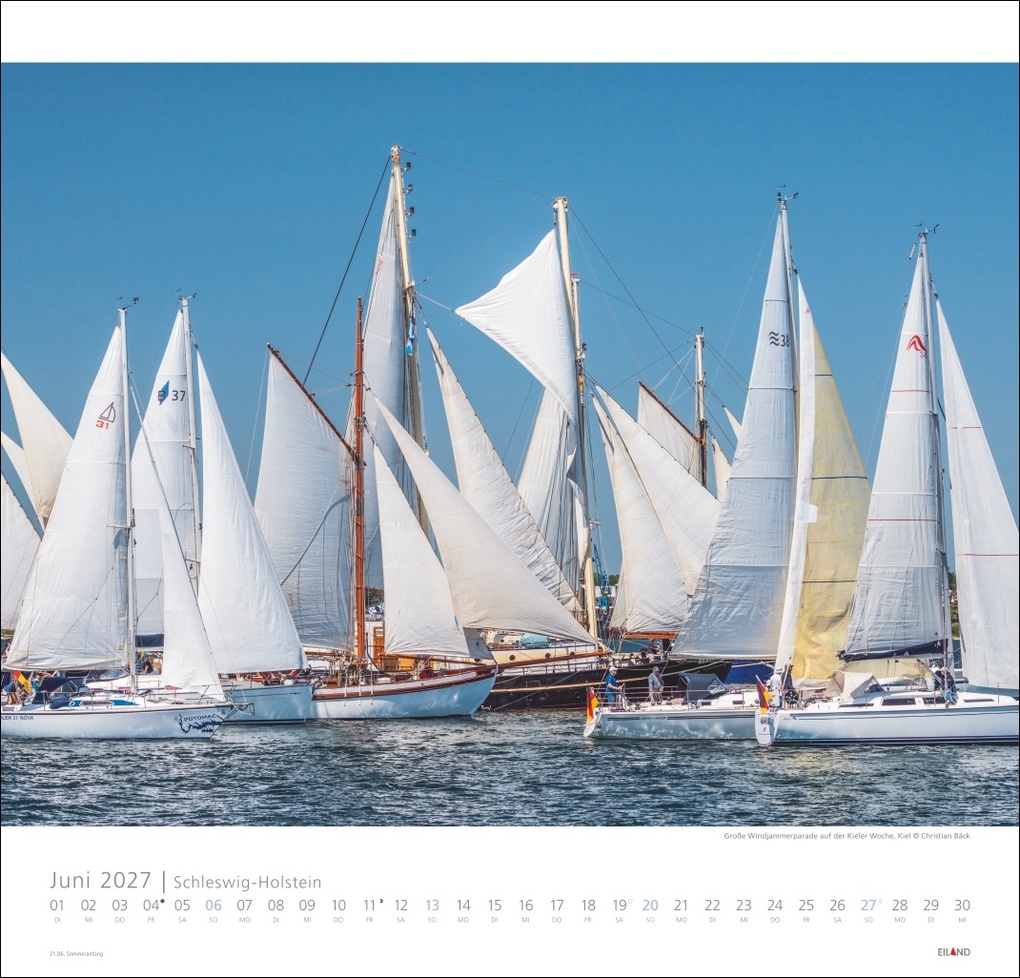 Weitere Ansicht: Schleswig-Holstein Edition Kalender 2027 - Land zwischen den Meeren