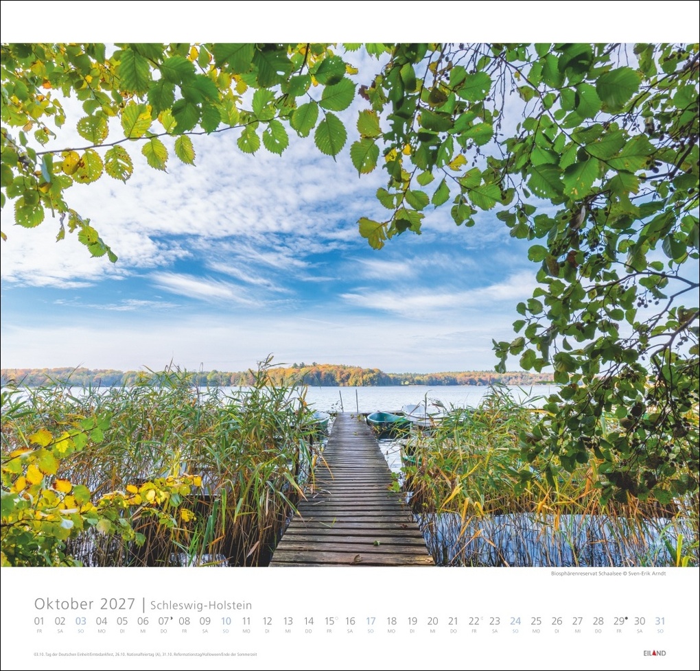 Weitere Ansicht: Schleswig-Holstein Edition Kalender 2027 - Land zwischen den Meeren