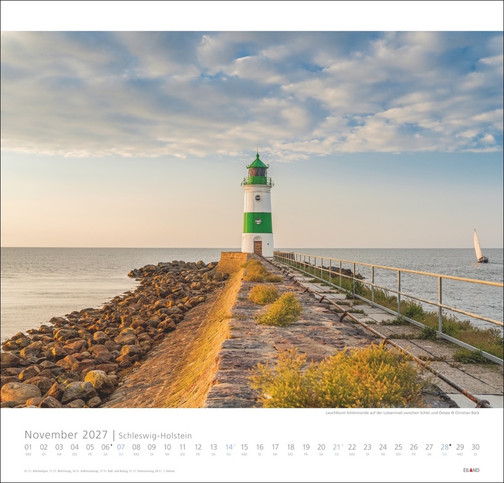 Weitere Ansicht: Schleswig-Holstein Edition Kalender 2027 - Land zwischen den Meeren