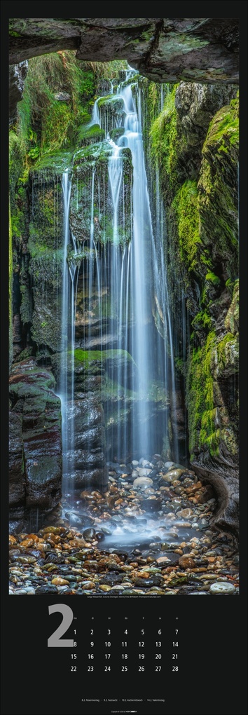 Weitere Ansicht: Wasserfälle Kalender 2027
