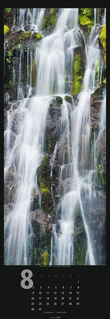 Weitere Ansicht: Wasserfälle Kalender 2027
