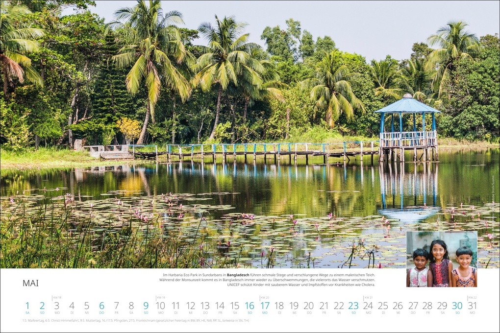 Weitere Ansicht: Unicef Posterkalender 2027
