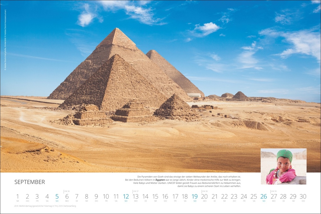 Weitere Ansicht: Unicef Posterkalender 2027