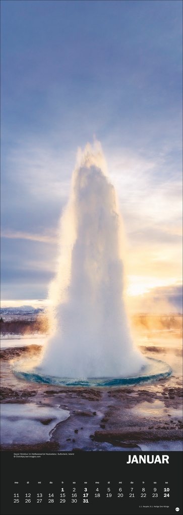 Weitere Ansicht: Naturgewalten Vertical Kalender 2027