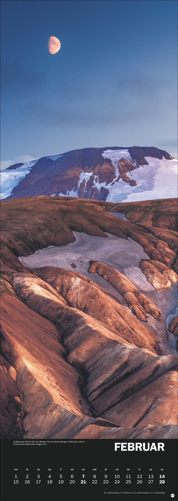 Weitere Ansicht: Naturgewalten Vertical Kalender 2027