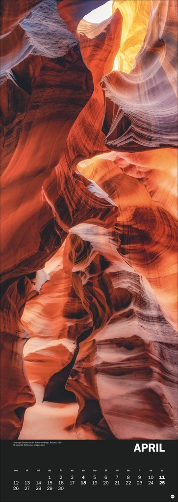 Weitere Ansicht: Naturgewalten Vertical Kalender 2027