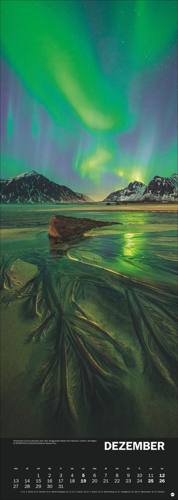 Weitere Ansicht: Naturgewalten Vertical Kalender 2027