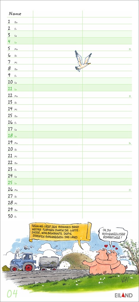 Weitere Ansicht: Local heroes Planer für zwei 2027 | Kim Schmidt