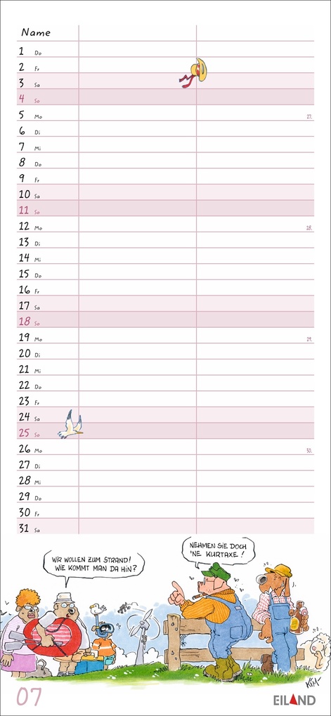 Weitere Ansicht: Local heroes Planer für zwei 2027 | Kim Schmidt