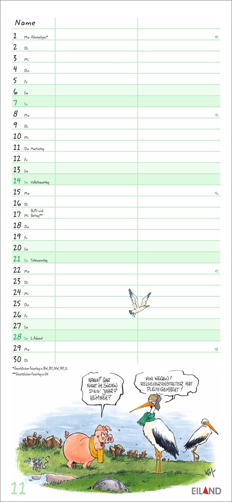 Weitere Ansicht: Local heroes Planer für zwei 2027 | Kim Schmidt