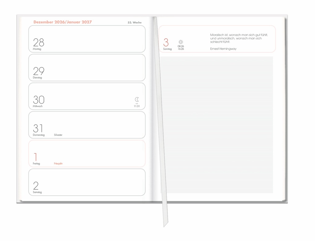 Weitere Ansicht: Lady Terminkalender A6 2027