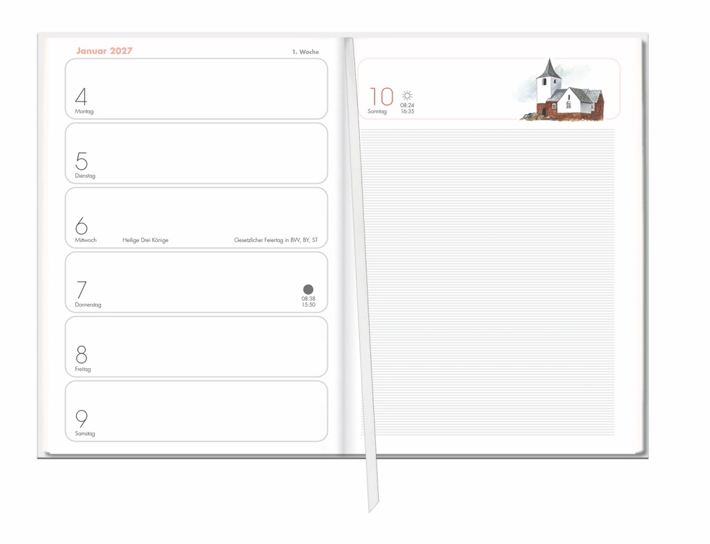 Weitere Ansicht: Lady Terminkalender A6 2027