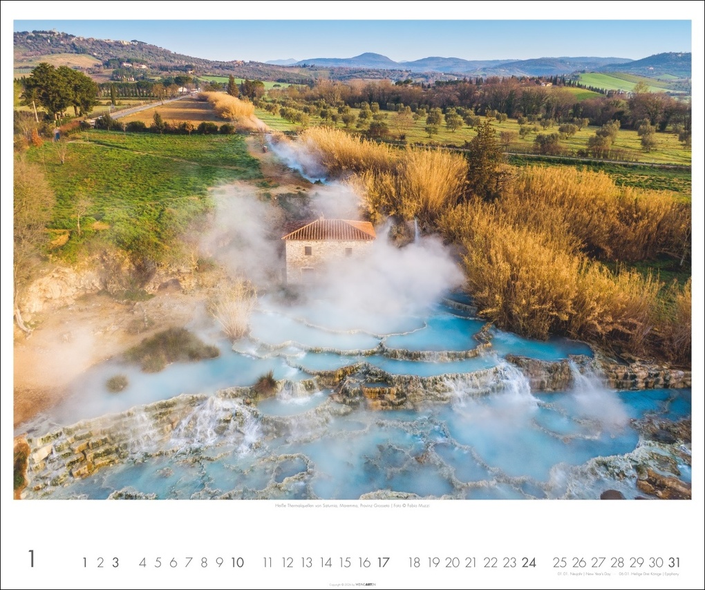 Weitere Ansicht: Toskana Kalender 2027 - Zypressen und das Licht des Südens