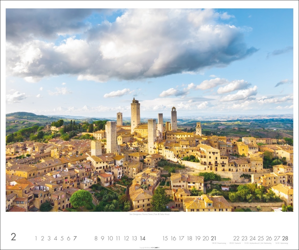 Weitere Ansicht: Toskana Kalender 2027 - Zypressen und das Licht des Südens