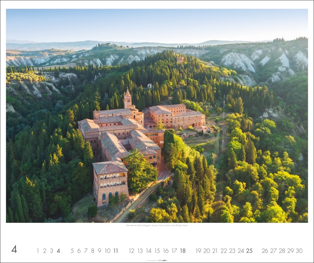 Weitere Ansicht: Toskana Kalender 2027 - Zypressen und das Licht des Südens