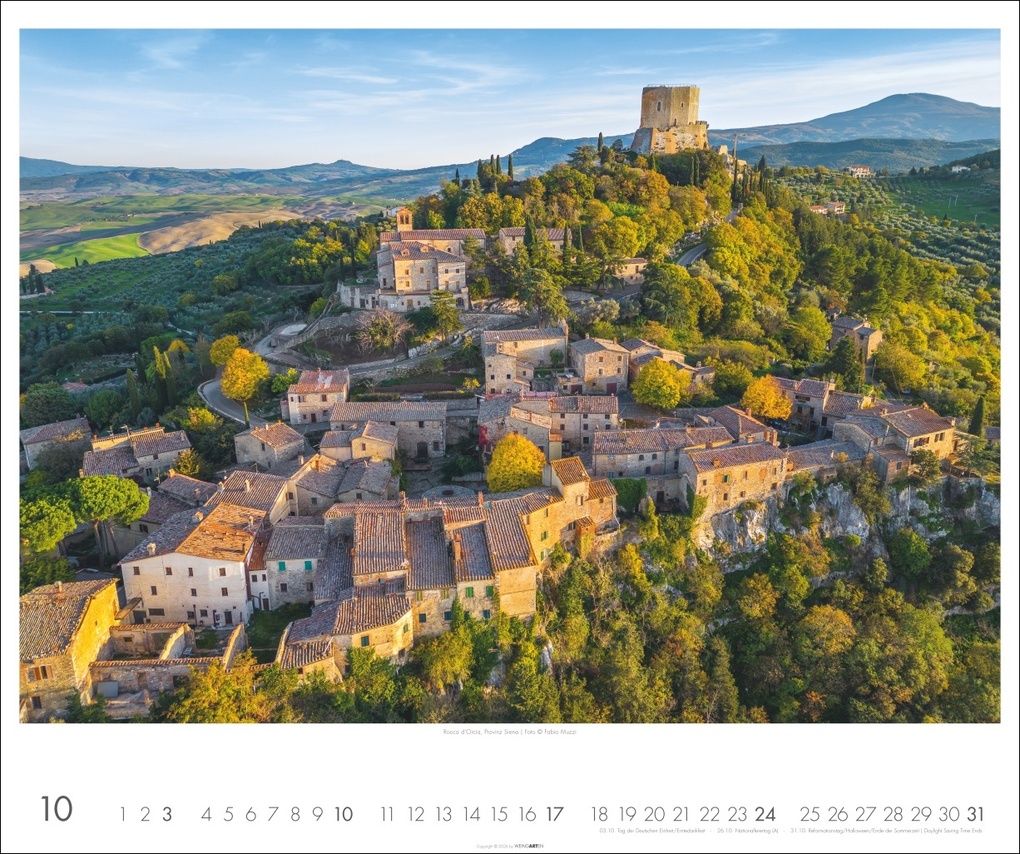 Weitere Ansicht: Toskana Kalender 2027 - Zypressen und das Licht des Südens