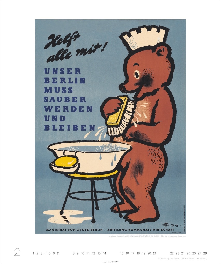 Weitere Ansicht: DDR-Plakate Edition Kalender 2027