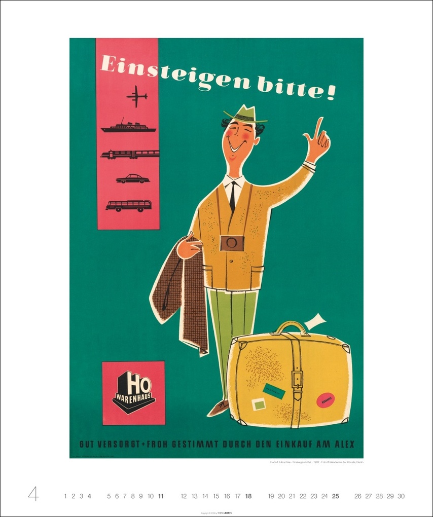 Weitere Ansicht: DDR-Plakate Edition Kalender 2027