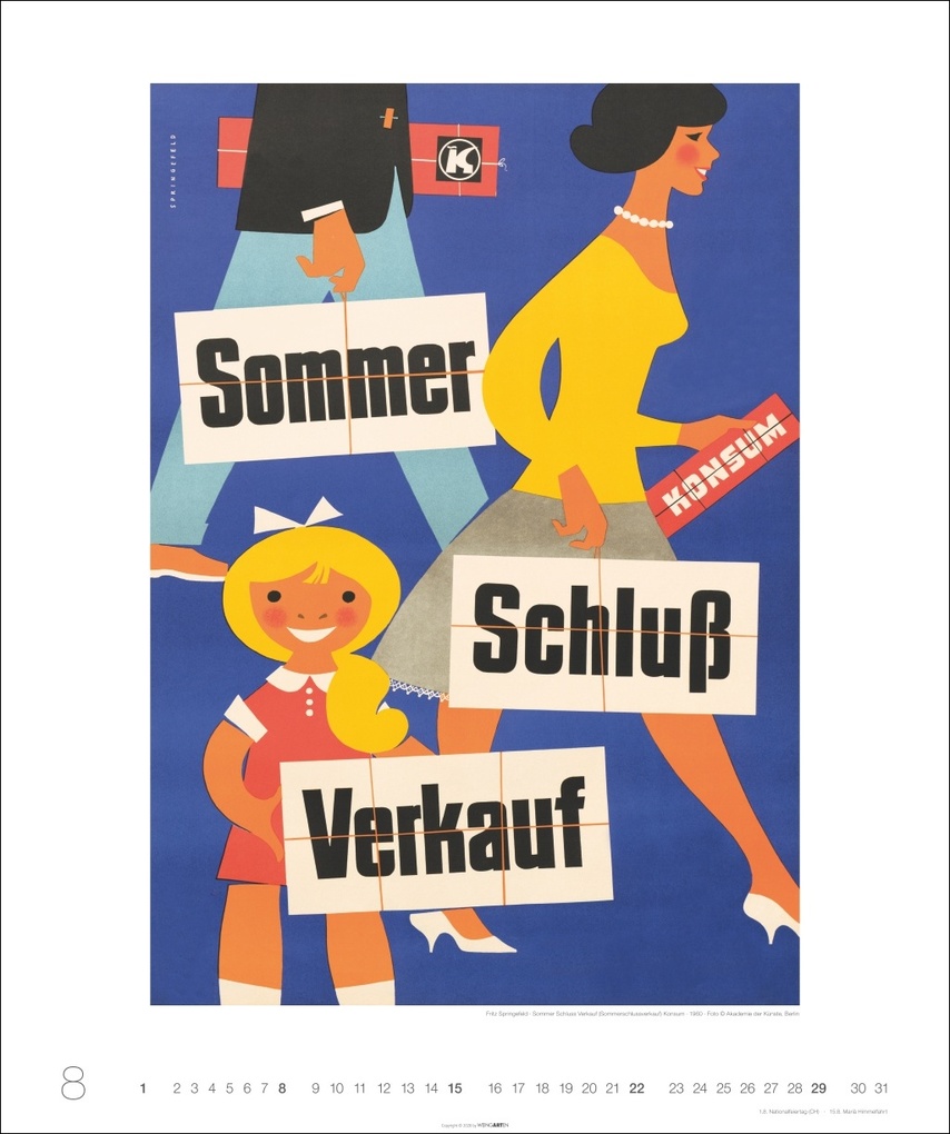 Weitere Ansicht: DDR-Plakate Edition Kalender 2027