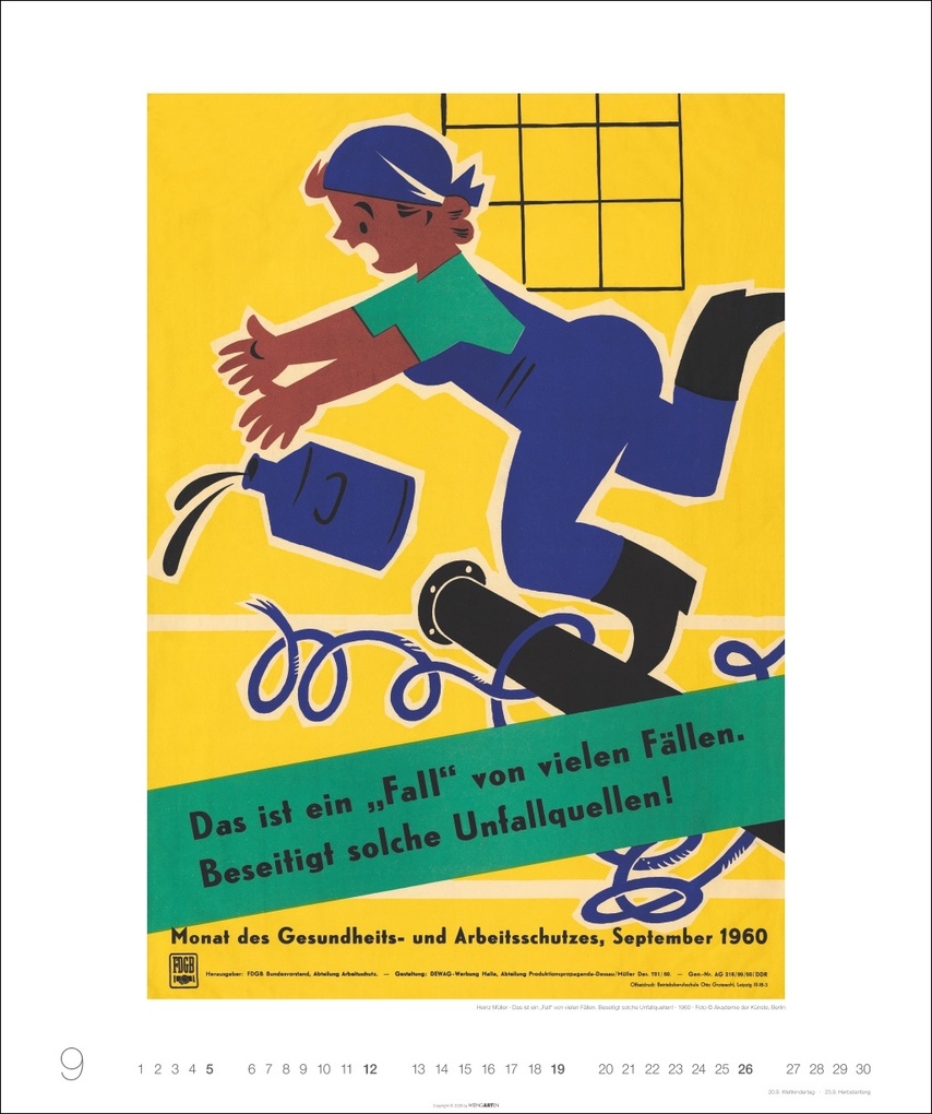 Weitere Ansicht: DDR-Plakate Edition Kalender 2027