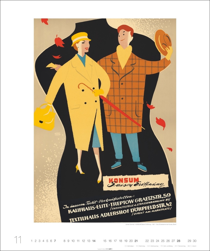 Weitere Ansicht: DDR-Plakate Edition Kalender 2027