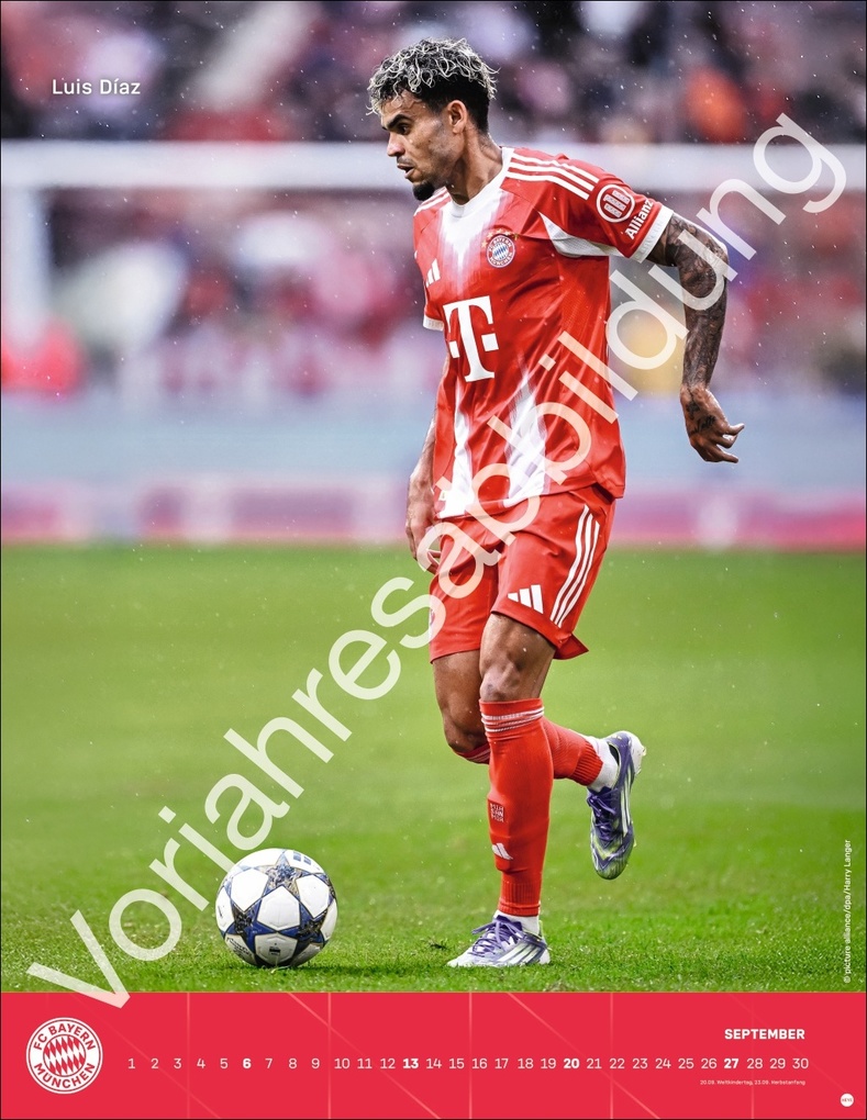 Weitere Ansicht: FC Bayern München Posterkalender 2027