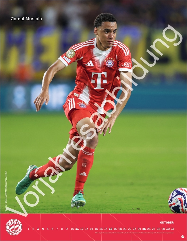 Weitere Ansicht: FC Bayern München Posterkalender 2027