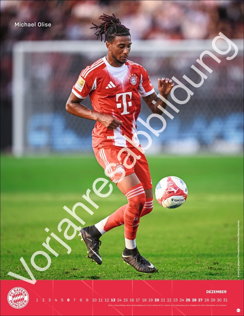 Weitere Ansicht: FC Bayern München Posterkalender 2027