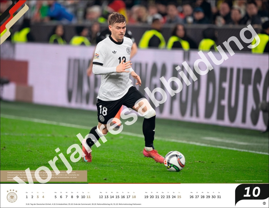 Weitere Ansicht: DFB Männer Posterkalender 2027