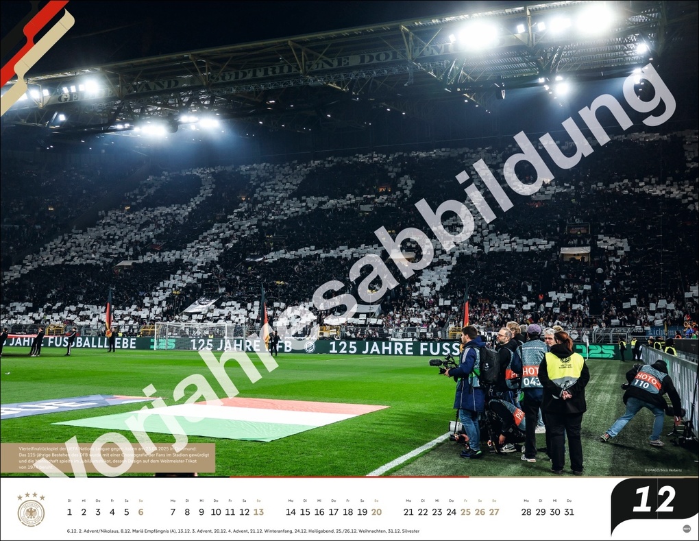 Weitere Ansicht: DFB Männer Posterkalender 2027