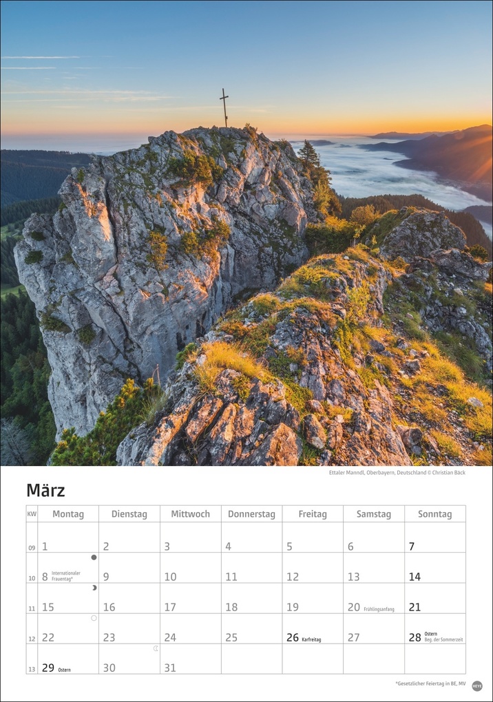 Weitere Ansicht: Alpen Kalender 2027