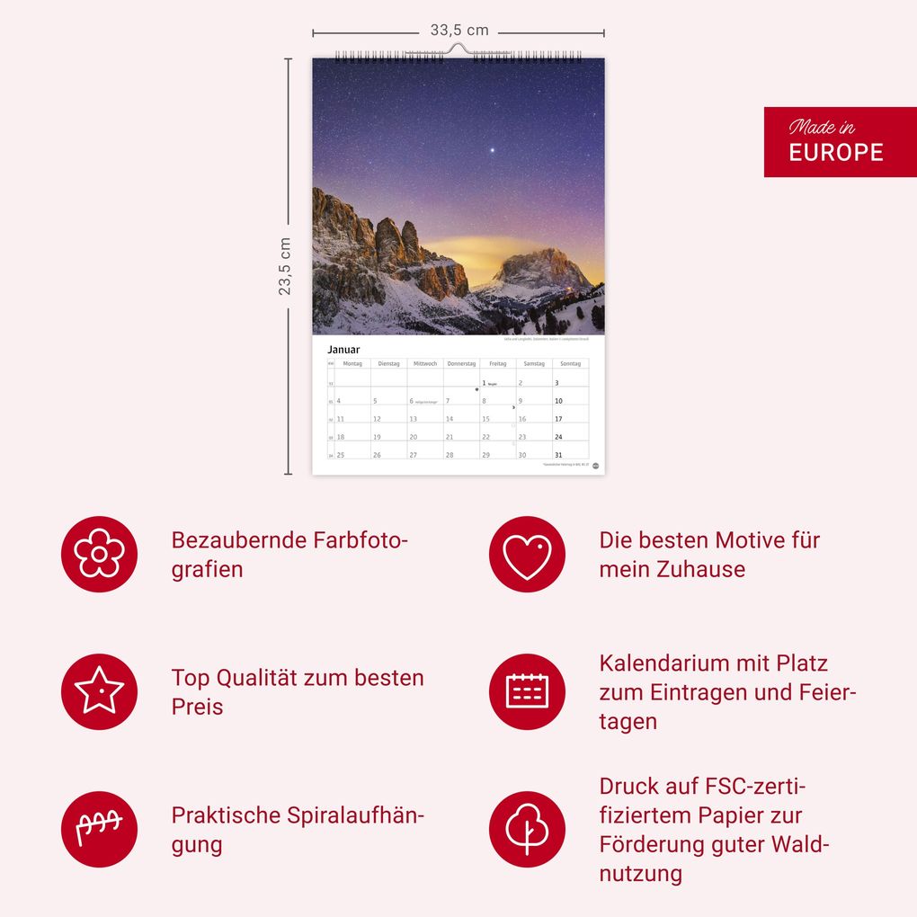 Weitere Ansicht: Alpen Kalender 2027