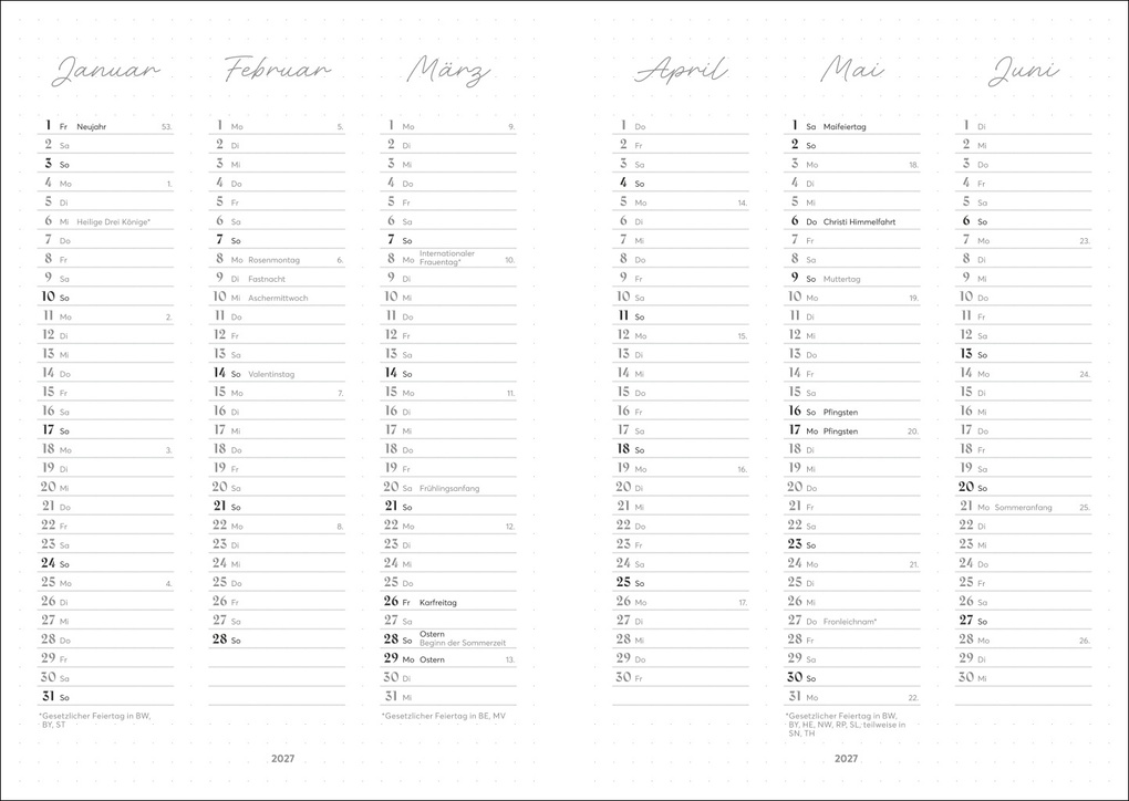 Weitere Ansicht: Romance Book Journal 2027